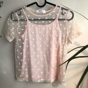 sheer heart top
